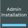 Siemens NX Admin Installation Icon blue stripe